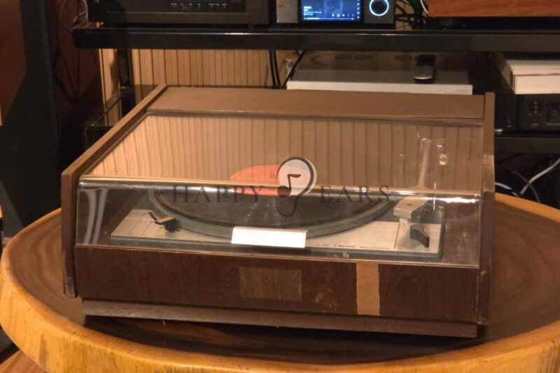 Lenco L75 Switzerland Turntable Restored with Wooden Cover New Cartridge