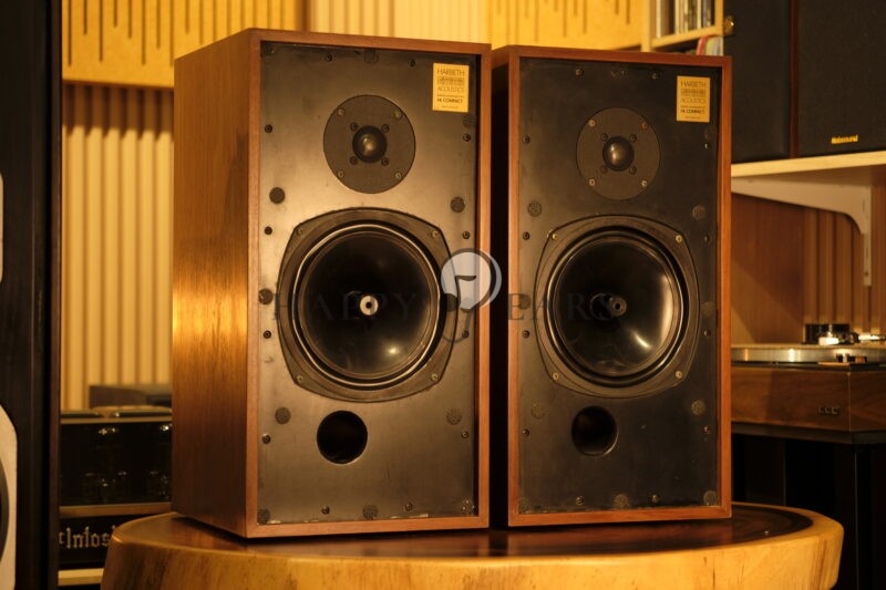 Harbeth Gen 1 HL Compact UK Audiophile Bookshelf Speaker Alan Shaw Design