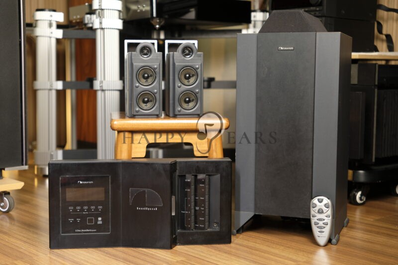 Fully Functional Nakamichi SoundSpace 8 CD Player Tuner 5 Disc Exchanger 2.1 Audio System Subwoofer with Remote