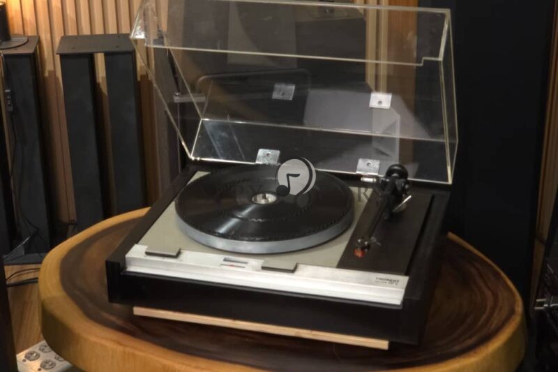 Fully Serviced Thorens TD 125 MK2 New Cover Rega RB 300 Tonearm Garrott P77 Cartridge Belt Drive Germany Made
