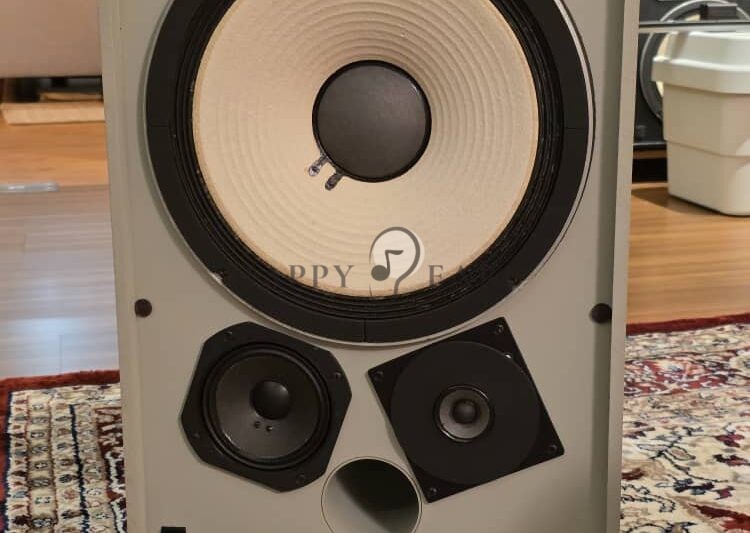 JBL 4311B NAVY GREY Mint Condition USA Legendary Monitor Speakers 3-Way 12" Woofer