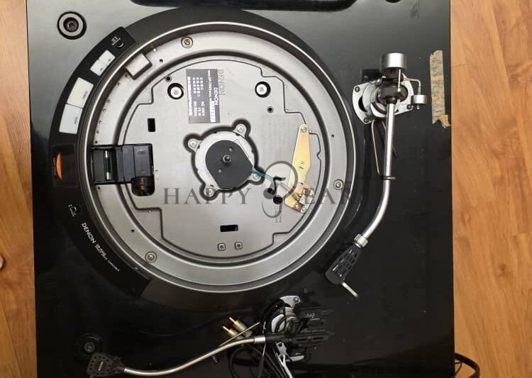 High End Denon DP-7000 Turntable Dual SME 3009 Tonearm Direct Drive 25kg Custom Solid Plinth